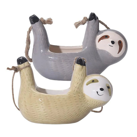 Cute Succulent Planter Sloth Animal Air Plants Plant Pot for Indoor Outdoor
